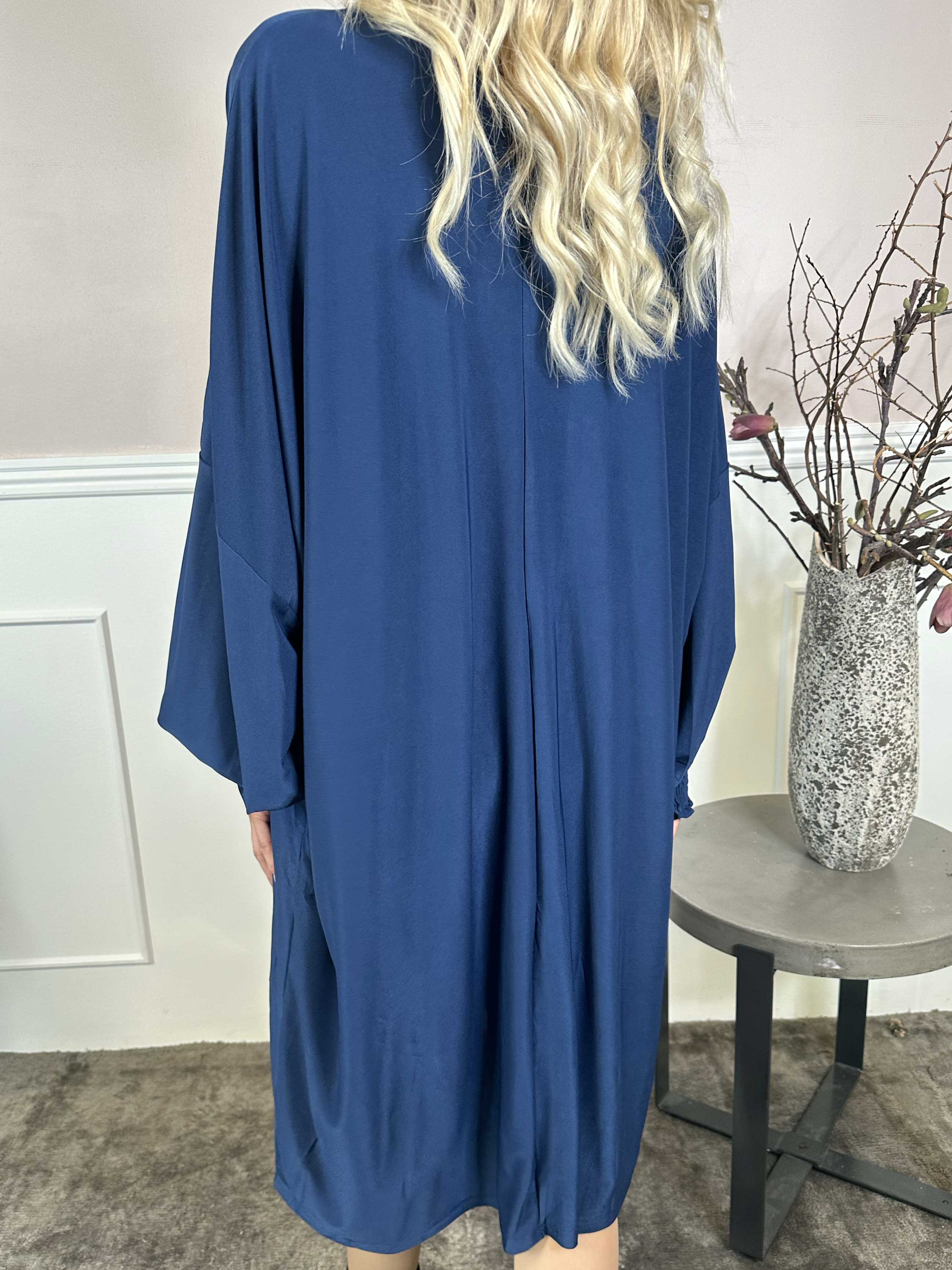 Azmina Plain L/S - Tunikaklänning i lös passform med resår